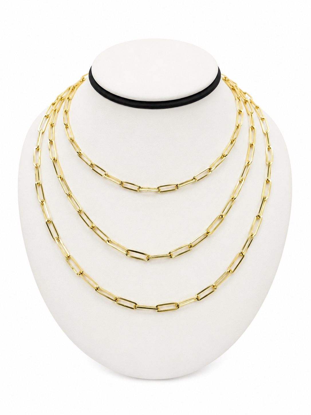 Small Paperclip Necklace